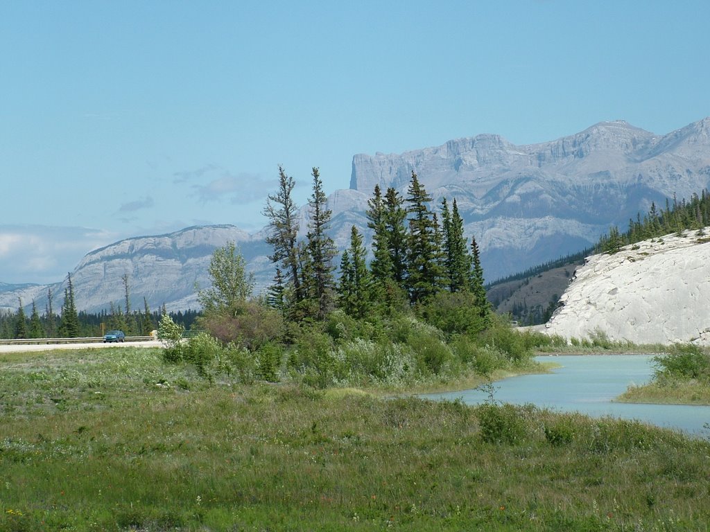 Athabasca River, AB, Canada by A Shropshire Lad