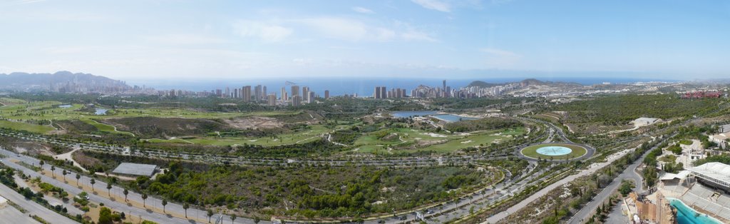 Benidorm desde terra Mítica by joansebla