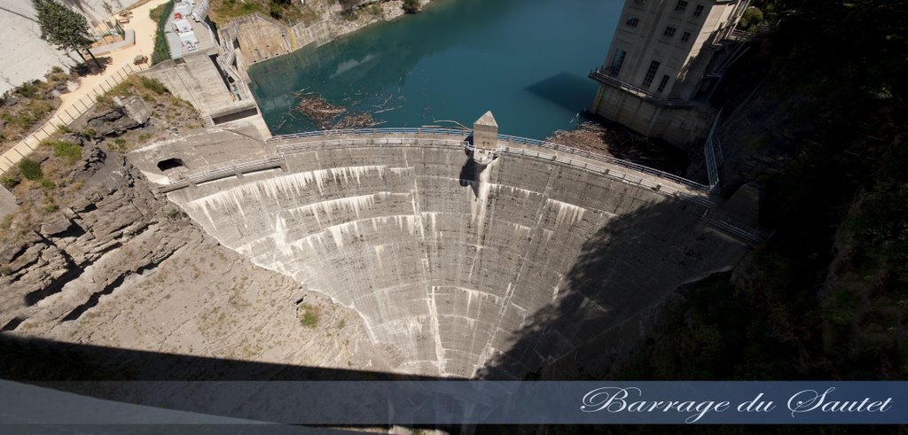 Barrage du Sautet by JRichebé