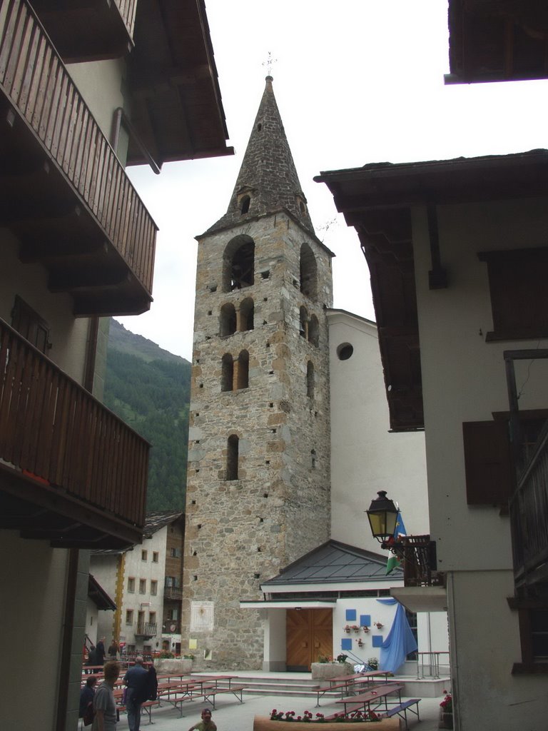 Evolène - église St-Jean l'évangéliste by Charly-G. Arbellay