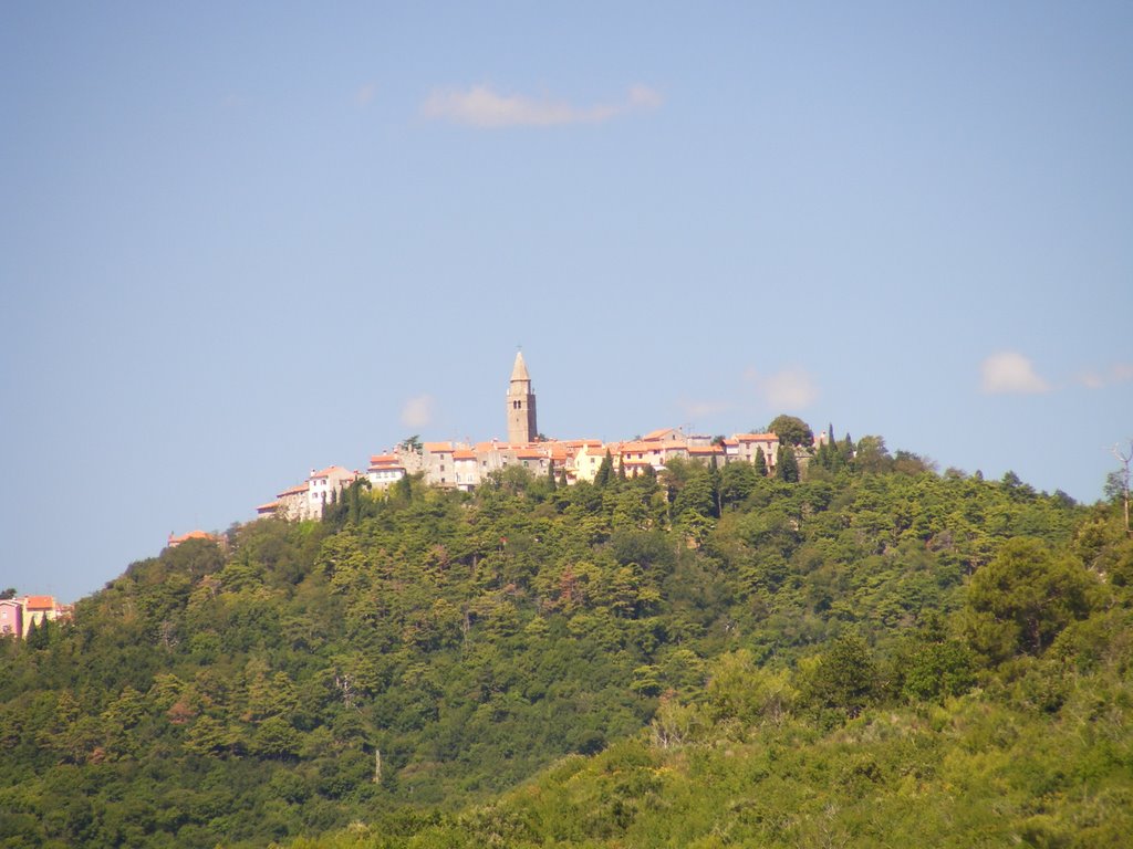 Labin view from Rabac by icepickel