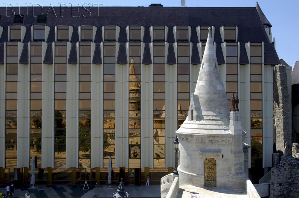 Budapest - Fishermen's Bastion and Hotel Hilton by Viktor Németh