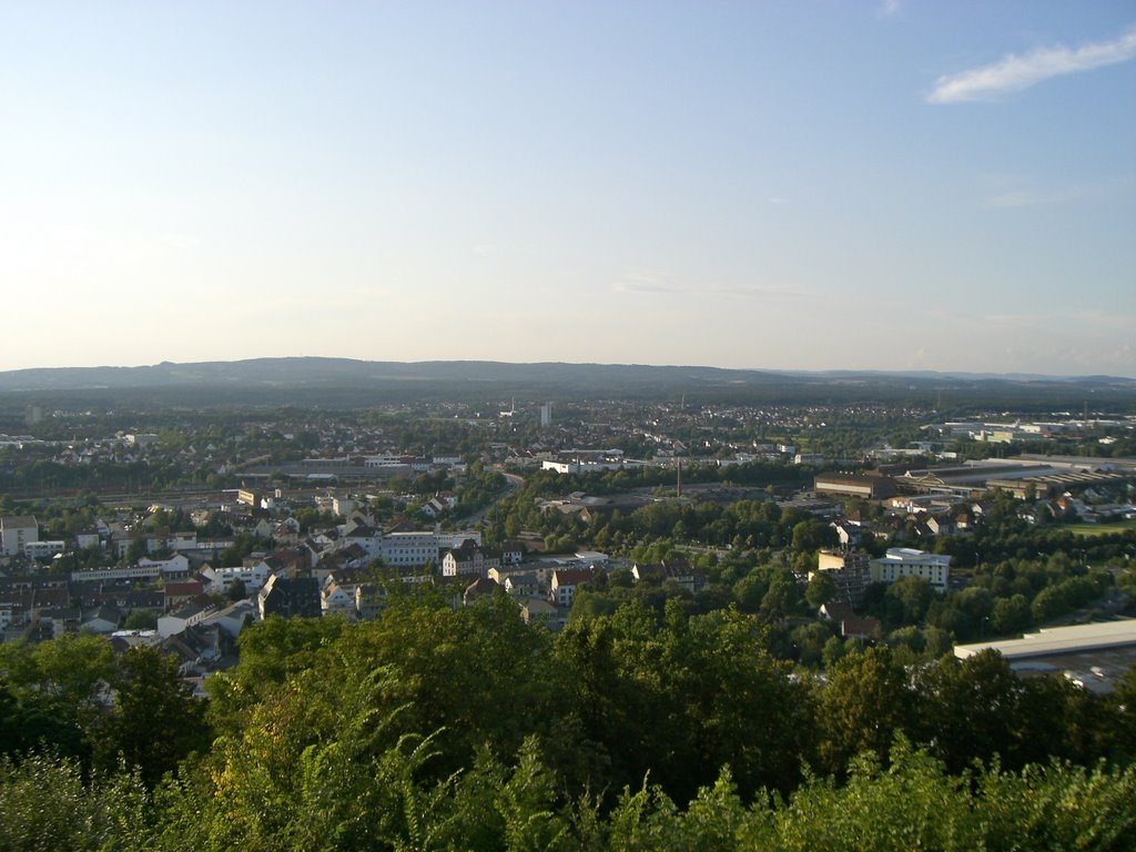 Blick vom Schlossberg auf Homburg by markus_weber