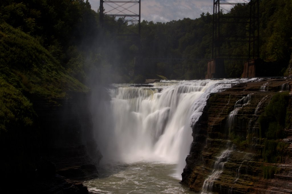 Letchworth State Park Upper Falls by kenny.b001