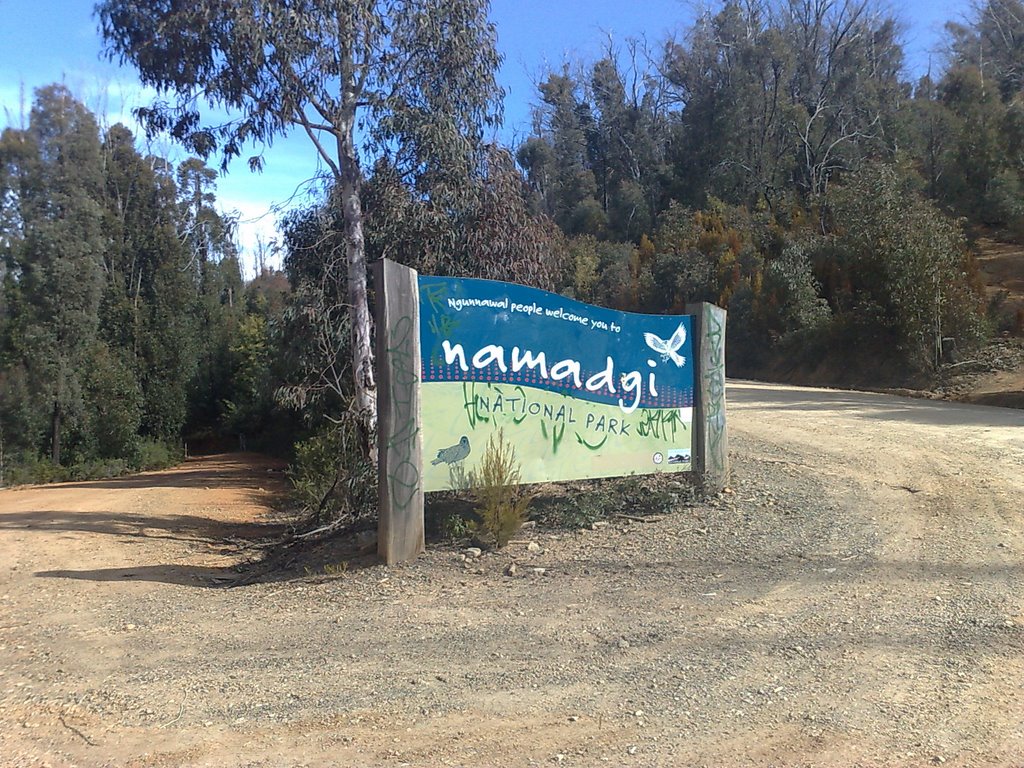 Brindabella Road/ Blundells' Creek Road Junction, ACT by V.J. Munslow