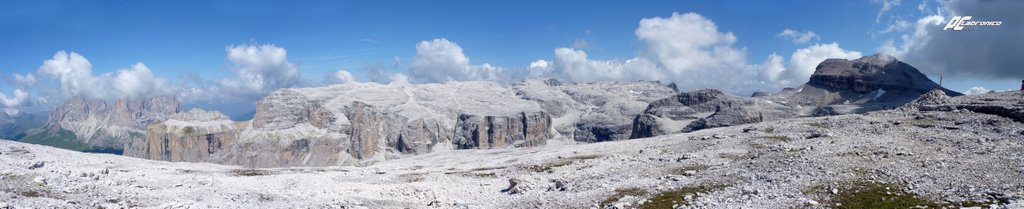 Trentino - Sass Pordoi 2950m by Max Labronico