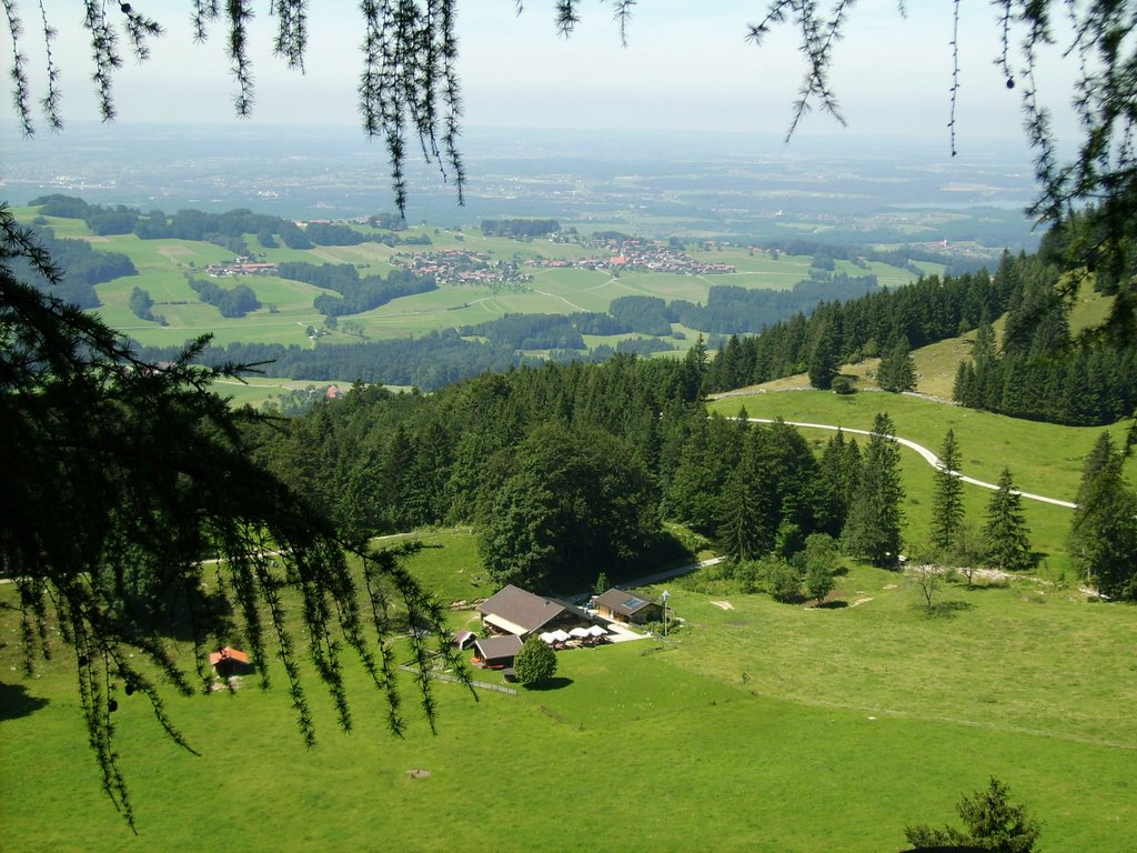 Blick über die Doaglalm by Wolfgang Küfner