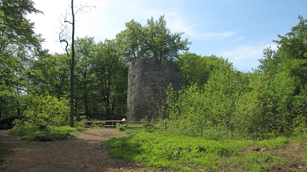 Burgfried der Iburg by sven.richter