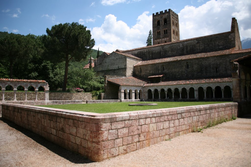 Abbaye Saint-Michel de Cuxa, Codalet, Pyrénées-Orientales, Languedoc-Roussillon, France by Hans Sterkendries