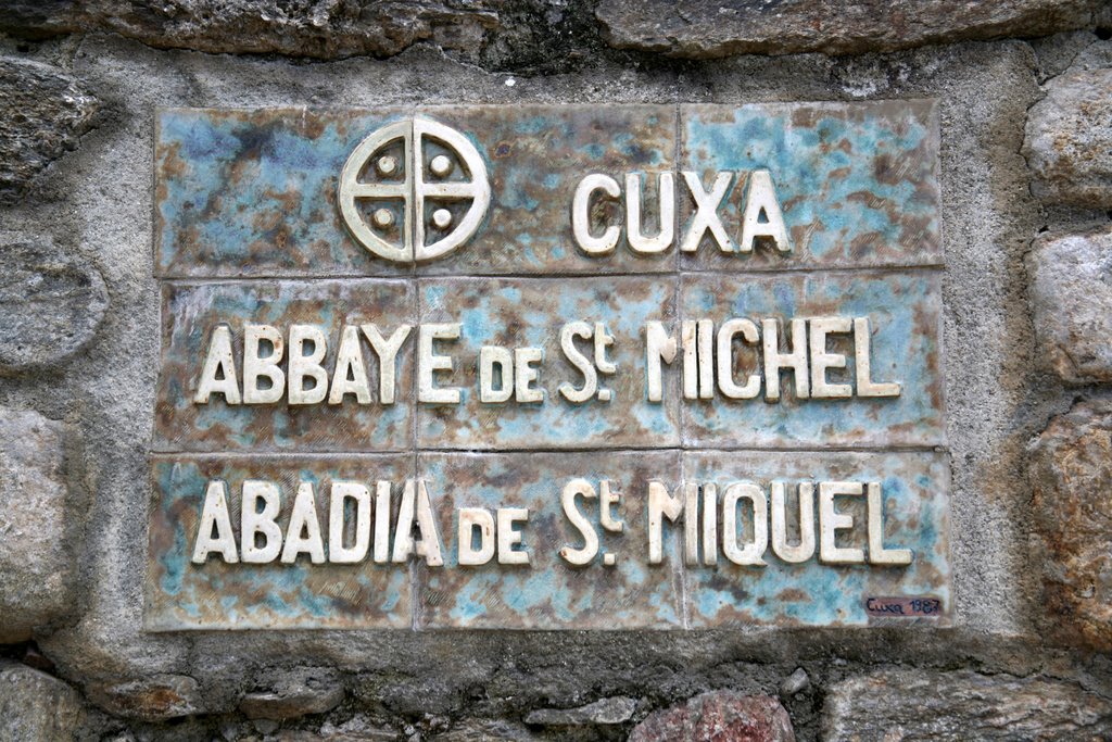 Abbaye Saint-Michel de Cuxa, Codalet, Pyrénées-Orientales, Languedoc-Roussillon, France by Hans Sterkendries