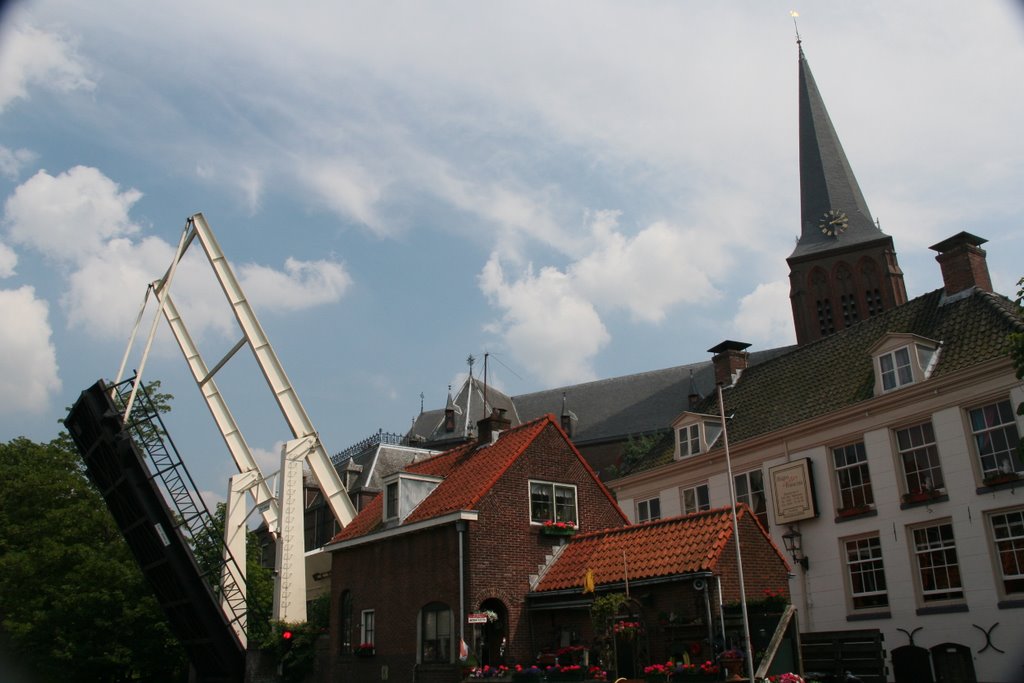 Open brug in Maarssendorp-Herengracht/Vecht by Carl030nl