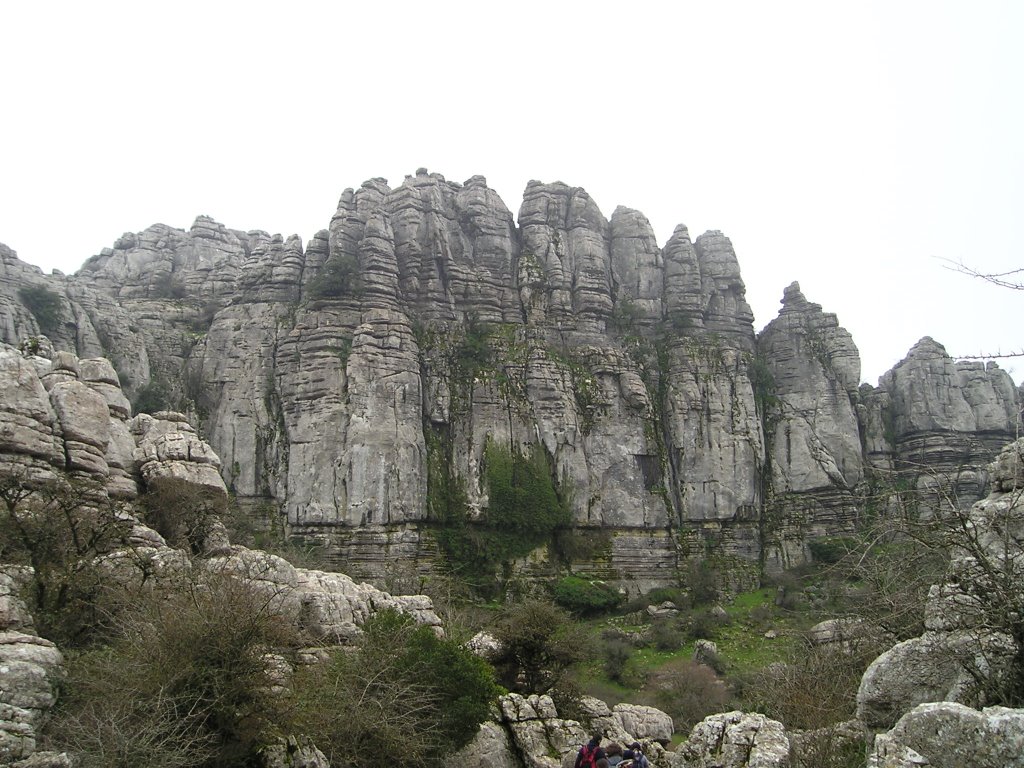 Rincones de El Torcal de Antequera, invierno de 2004 by viajeroandaluz