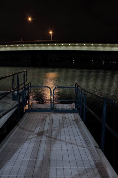 New Mount Henry Bridge Jetty by EOS20