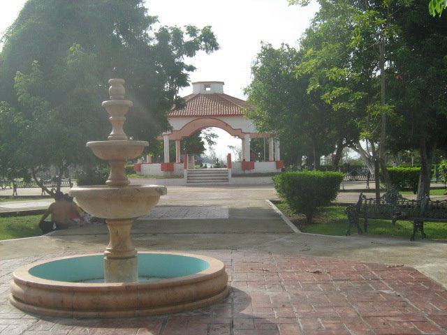 Parque principal de Bacalar, Q. Roo. by holachetumal