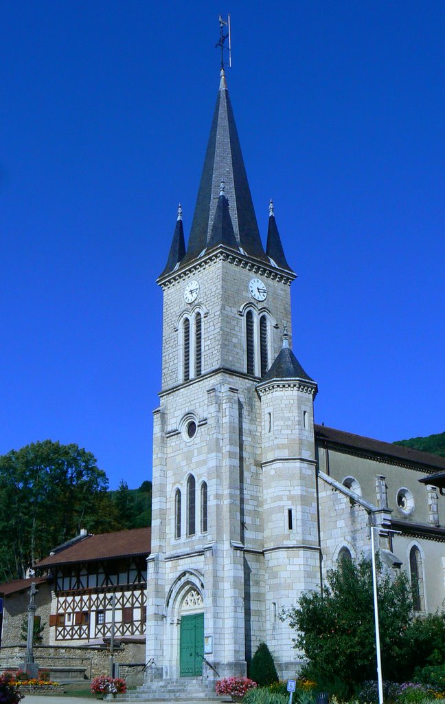 Eglise de Cuisiat (Ain) by Alain TREBOZ