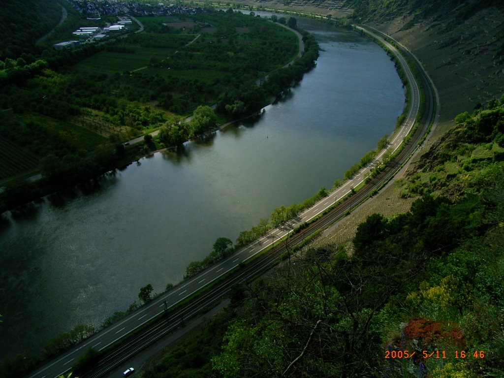 Blick von Dieblicher Brücke by PanTau