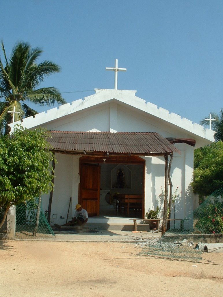 Church in La Barra de Potosi by PobreRico