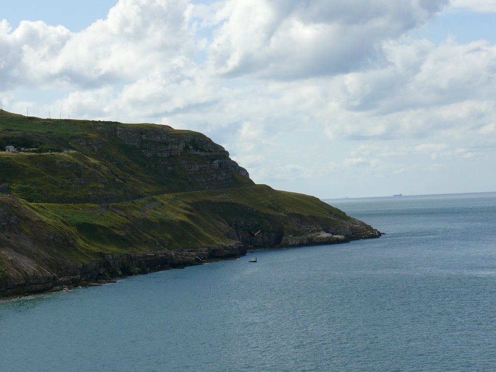 Llandudno - klify - północno zachodnie wybrzeże Angli by dzidek