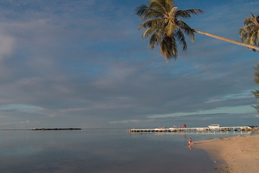 Plage moorea by CHAM