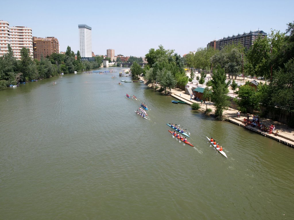 Piragüismo en el Pisuerga ( Valladolid ) by José Luis C