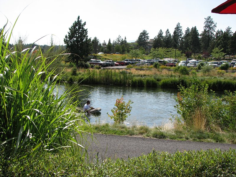 On the Deschutes River, Bend, Oregon by Sheryl Todd (tapirga…