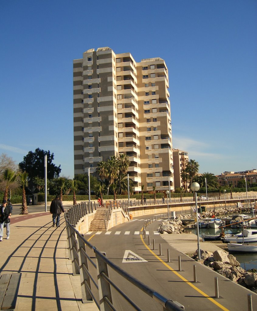 Promenade of Palma from Portixol by spiritualizedkaos