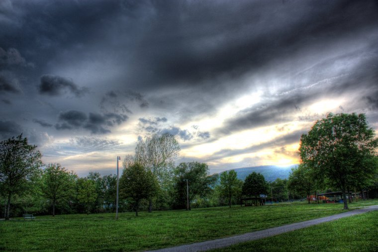 HDR City Park by LarcenIII