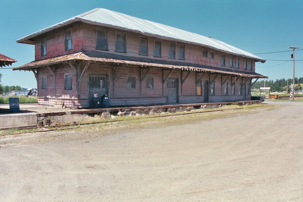 Train station, Potlatch Idaho by mhanson