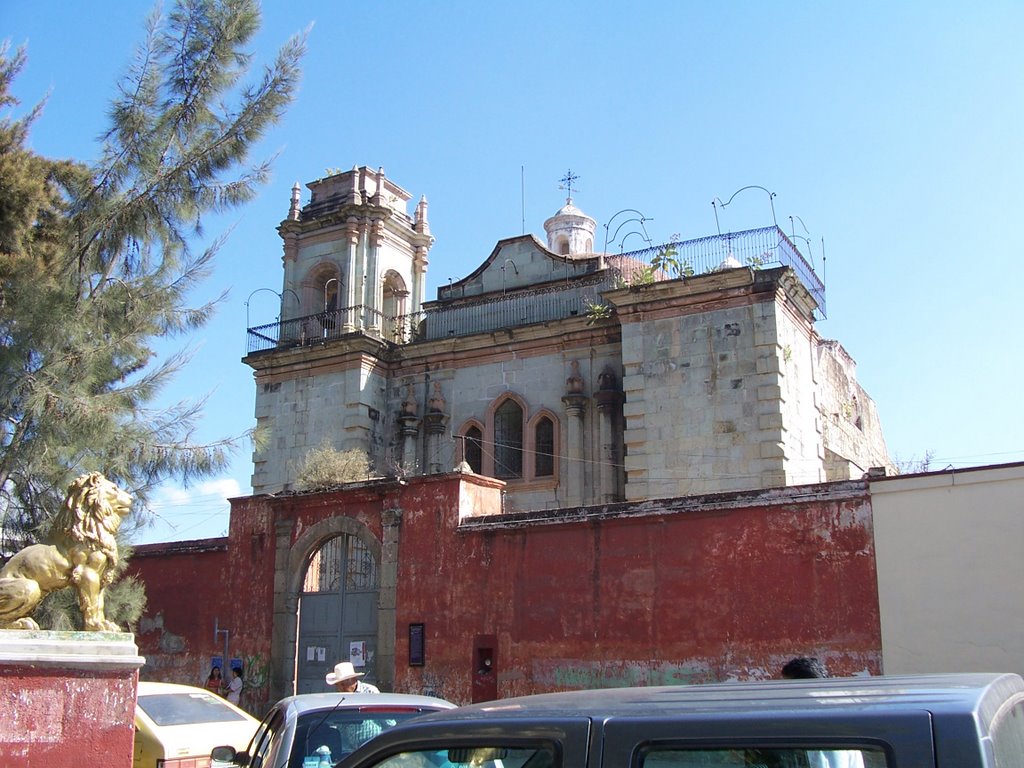 Dilapidated Church in Oaxaca by Pierre Delorme