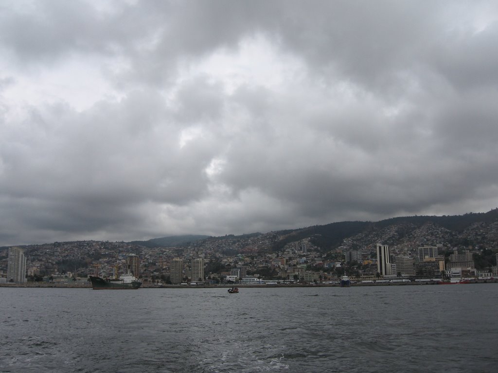 Valparaiso desde el mar by leonardomagno