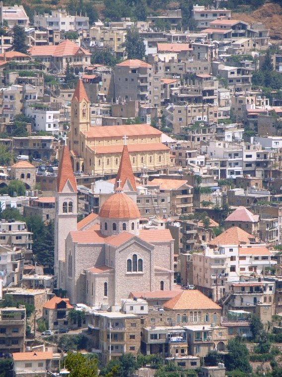 Bsharri from Beqaa Kafra by wissam abi antoun