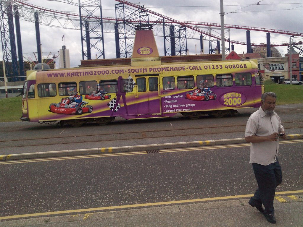 Historic Train in Blackpool by anisvision