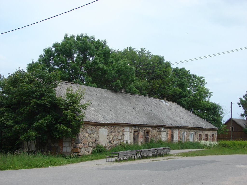 Ēka Kaunatā, Kaunatas pagasts, Rēzeknes novads, Latvia by M.Strīķis