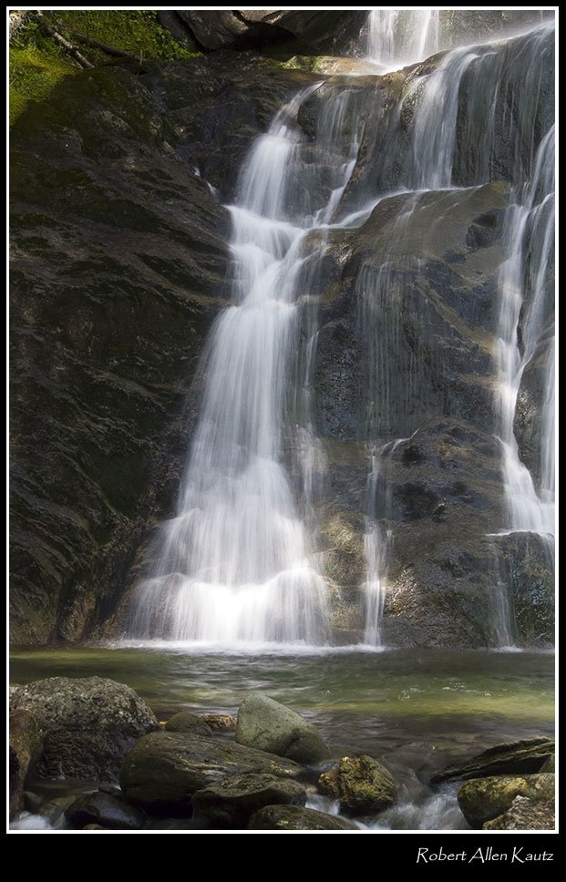 Moss Glen Falls in Summer by Robert Kautz