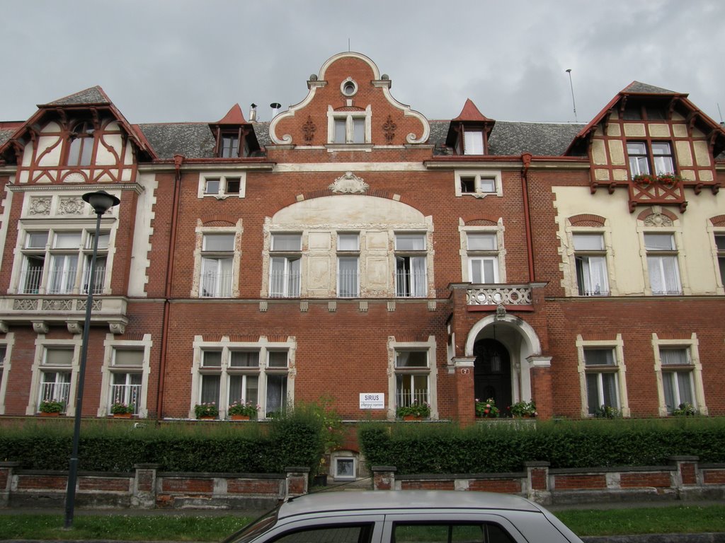 Hrázděné domy - germánský styl, 12a (Houses in Germanic style) - Sirius, Opava, Czech Republic by MAPP HUDRANS