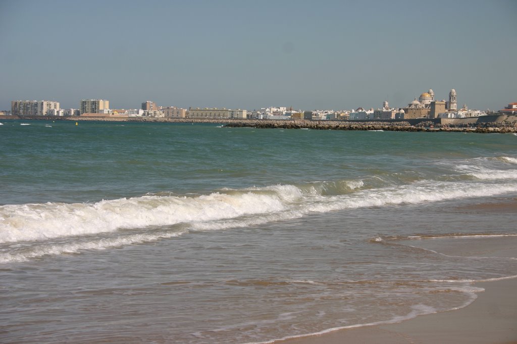 CÁDIZ, playa by Juan Domínguez León