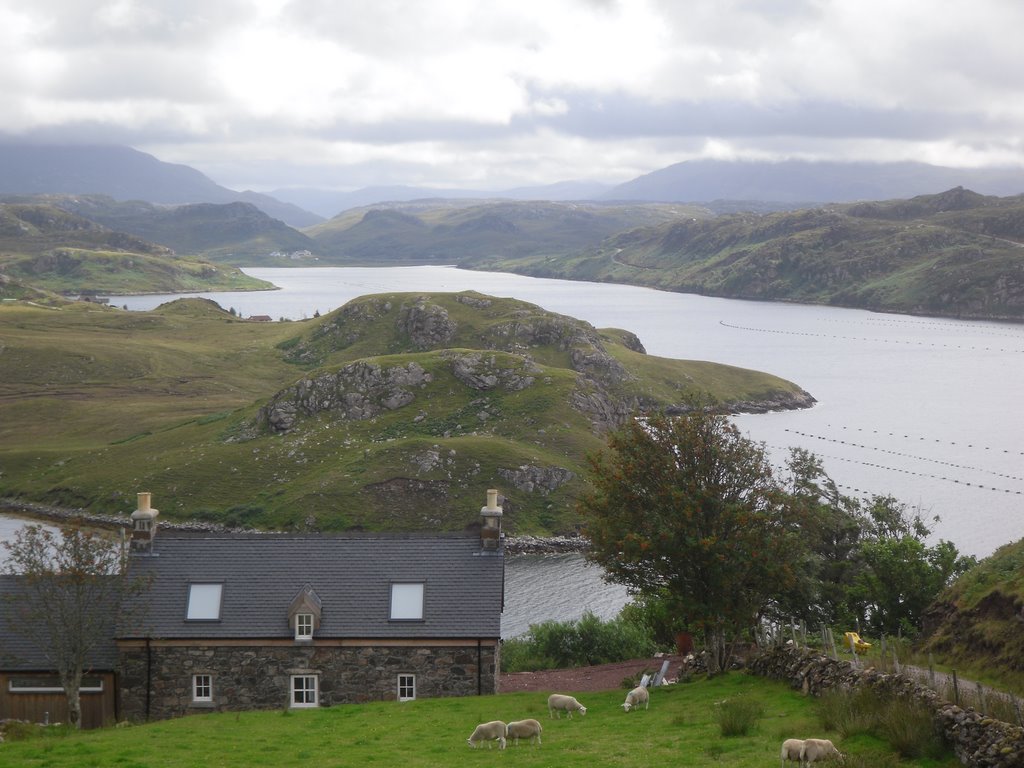 Badcall, Across Loch Inchard by Niall Anderson