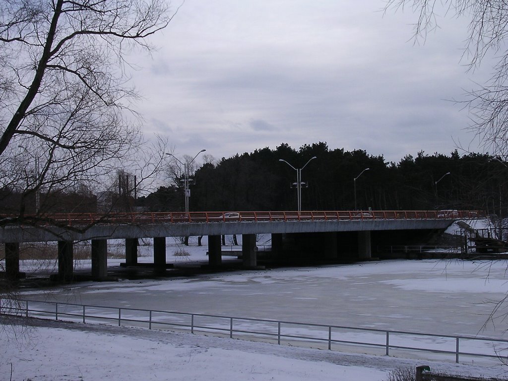 Pirita bridge by Aulo Aasmaa