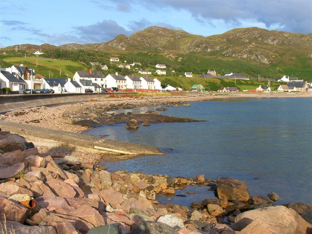 Gairloch Bay from Strath by JimC