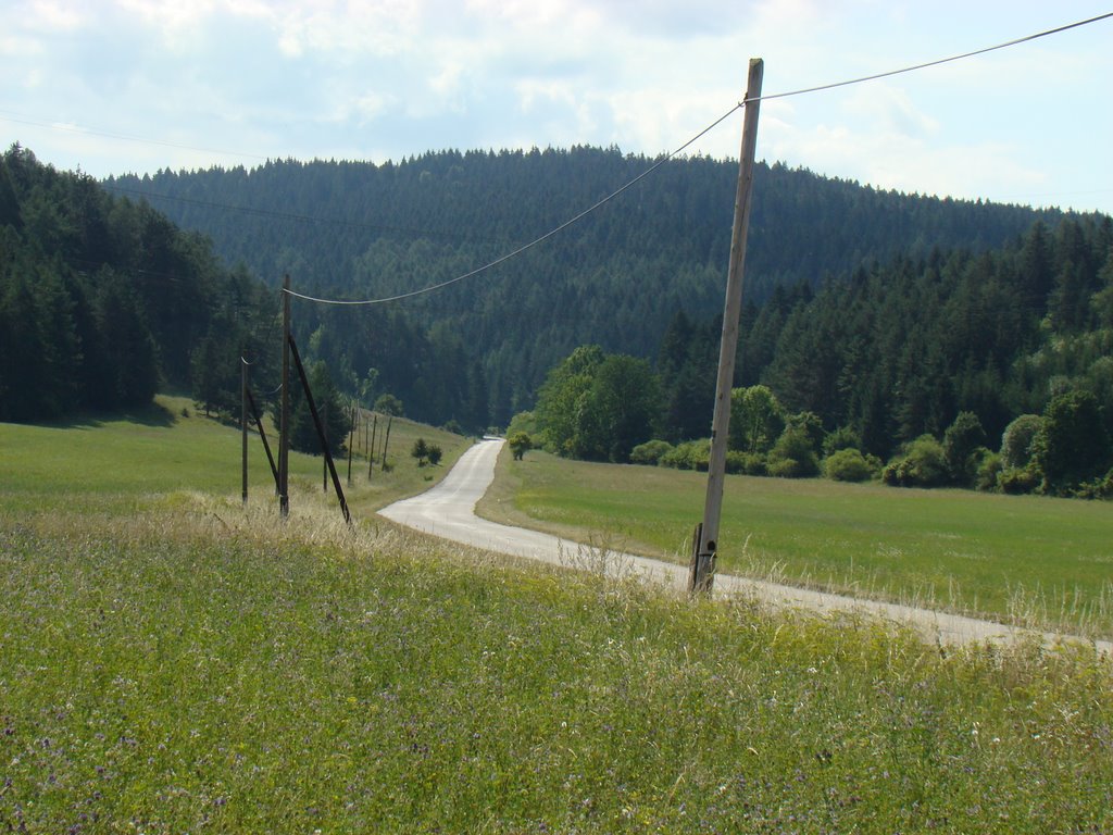 Road to Čremošné - 160° by Rado Zelenay