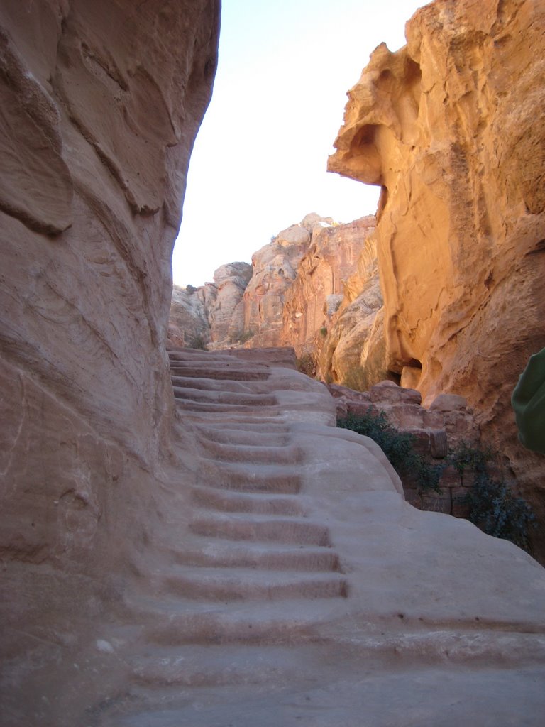 Stairs to High Place of Sacrifice by Zekers