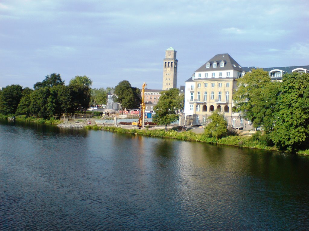 Blick auf´s östl. Ruhrufer (Ruhrbania) by judobe