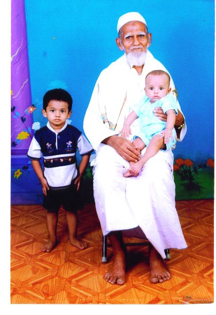 My father Noor Mohammed, My sons Ahmed abshar and Ahmed Noorullah by baquavi