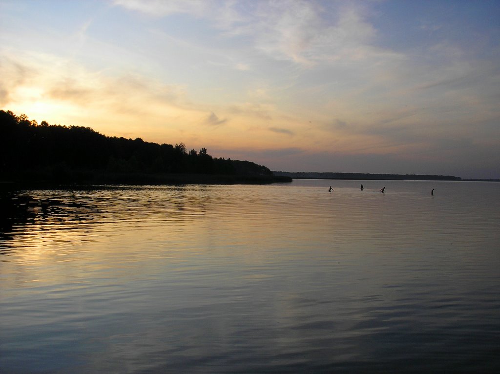 Озеро Світязь, захід сонця_A lake Svityaz', sunset by ir ma