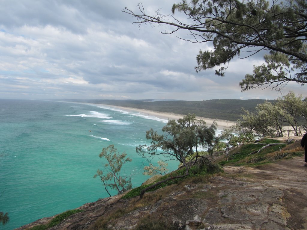 View from Point Lookout Boardwalk, North Stradbroke Island by G & D Whitehead