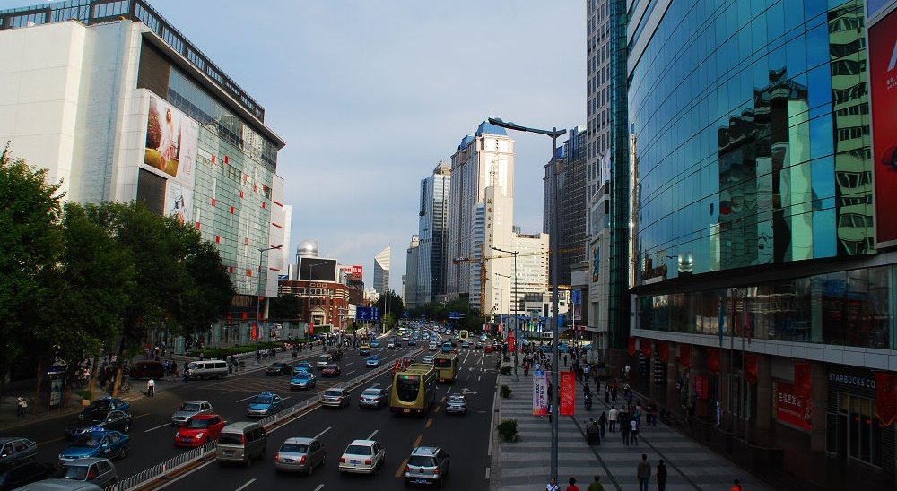 NanJing Road of Tianjin by Oliver Lee