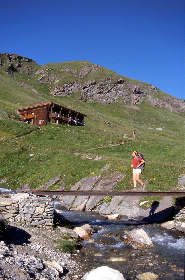 Le refuge du Prariond, la passerelle by Laurent Bois-Mariage