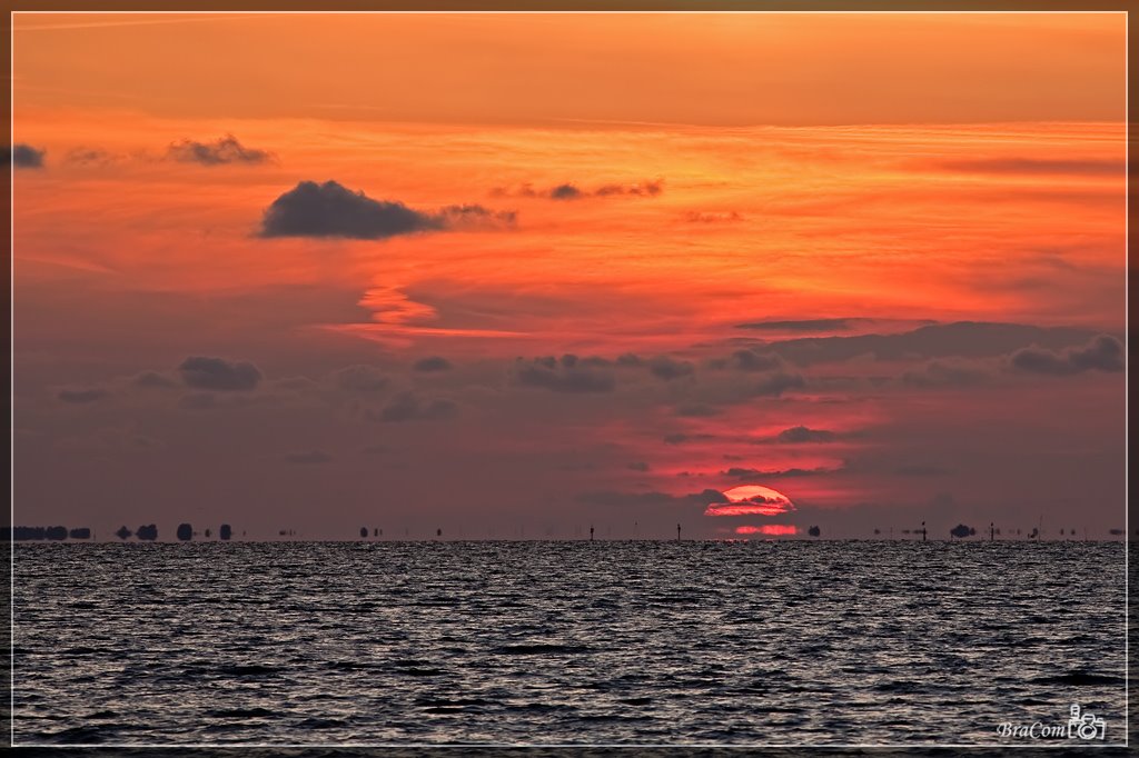 Zonsondergang, Grevelingenmeer by © BraCom (Bram)