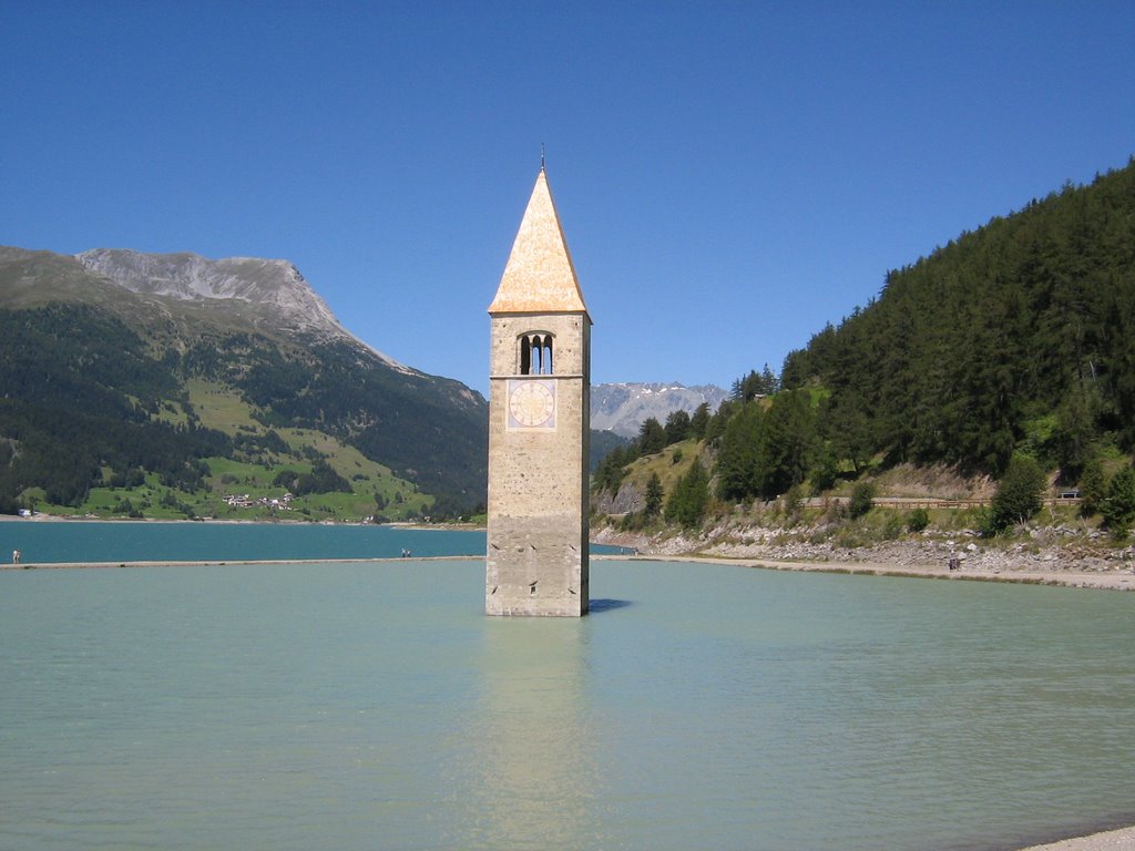 Church in the lake by stojangajic