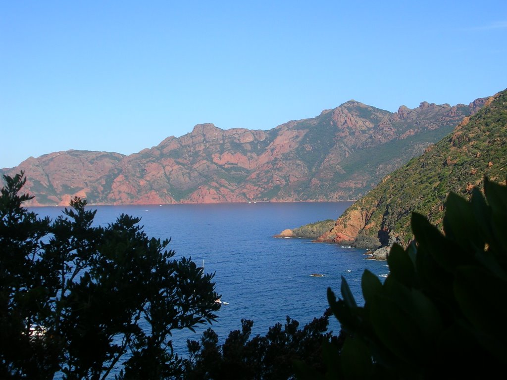 Corse baie de Girolata by JUBLOT